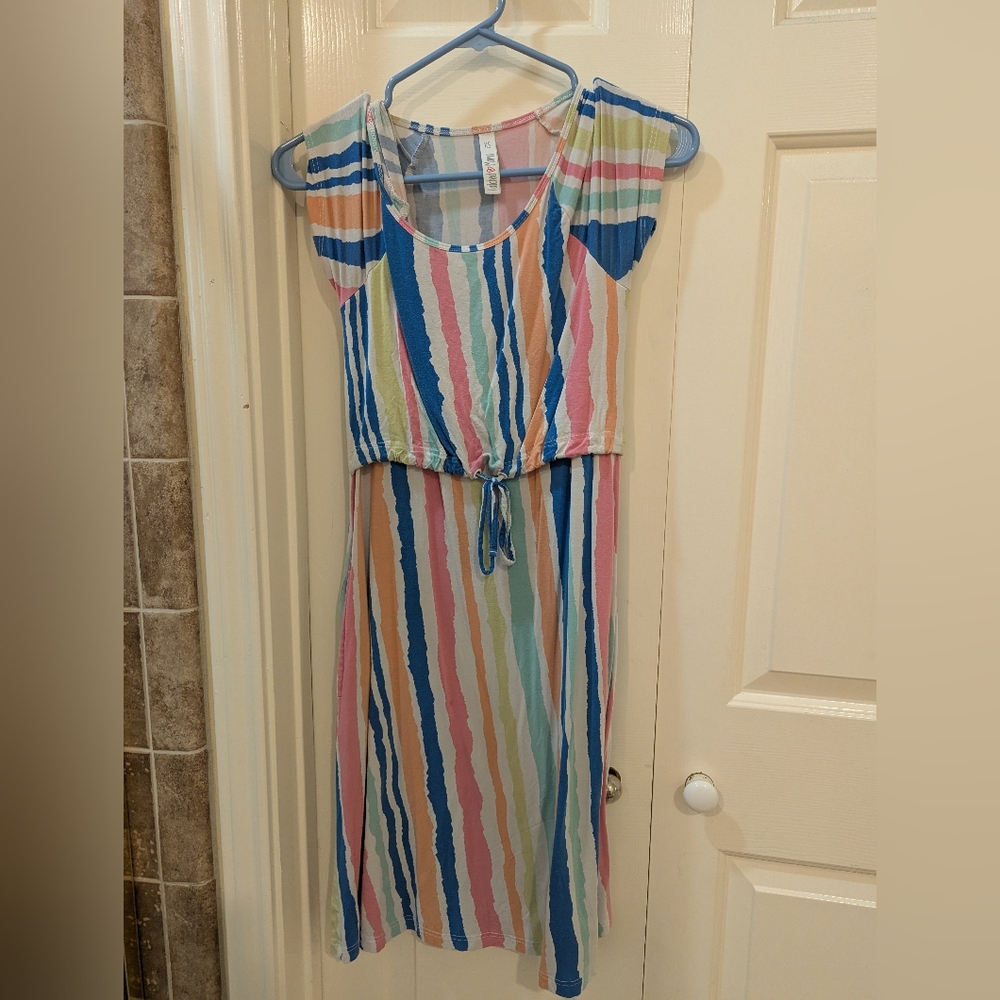 Latched Mama Drawstring Nursing Dress